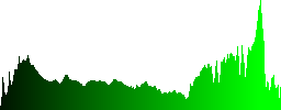 Happy love in the spring break - Histogram - Green color channel