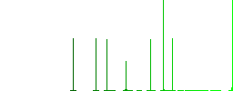 Conference podium with microphones white flat icons on color rounded square backgrounds. 6 bonus icons included - Histogram - Green color channel