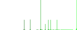 Movie broadcasting flat white icons on round color backgrounds. 6 bonus icons included. - Histogram - Green color channel