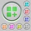 Add new component color icons on sunk push buttons - Add new component push buttons