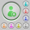 Notify user color icons on sunk push buttons - Notify user push buttons