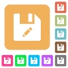 Rename file flat icons on rounded square vivid color backgrounds. - Rename file rounded square flat icons