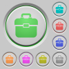 Toolbox color icons on sunk push buttons - Toolbox push buttons