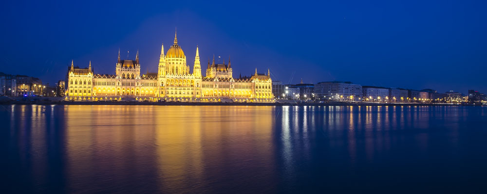 The parliament of Hungay in Budapest